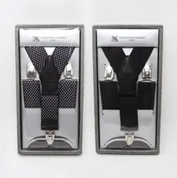 더먼트 남성용 정장 멜빵 서스펜더
