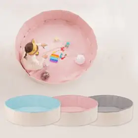 라호 [라호] 접이식 놀이매트 대(L) (컬러선택), 접이식 놀이매트 크림 중(M)