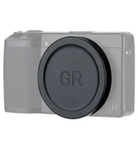 Ricoh GR III GR II GRIII GRII GR3 GR2 GR GR3X 디지털 카메라 렌즈 보호대 카메라 액세서리 용 렌즈 캡 덮개, 검은색, 하나