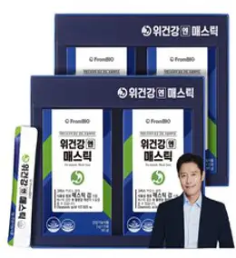 위건강 엔 매스틱 30포, 45g, 2개