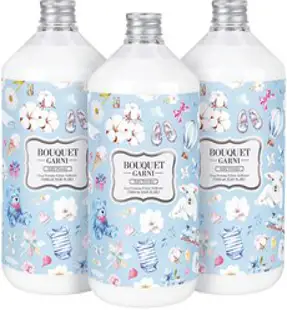부케가르니 딥퍼퓸 섬유유연제 베이비파우더, 1000ml, 3개