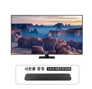 [마리오아울렛] 삼성전자 KQ85QB70AFXKR 214cm(85인치) QLED TV + 사운드바 HW-S50B 포함 스탠드형, 단품