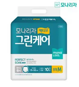 금비 플러스 팬티형 중형 성인용기저귀, 10매, 6팩