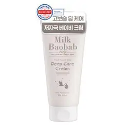밀크바오밥 베이비 고보습 저자극 딥케어 크림, 160g, 1개