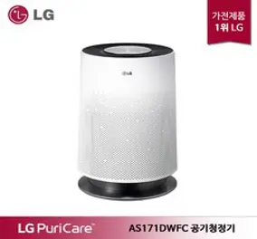 LG 퓨리케어 360도 공기청정기 플러스 크리미 스노우 AS193DWFA