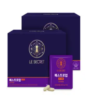 뉴트리원 르시크릿 에스트로벤 포 우먼, 50포, 85g, 2박스