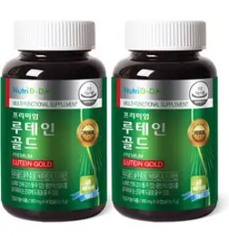 뉴트리디데이 프리미엄 루테인 골드 350mg, 2개, 31.5g