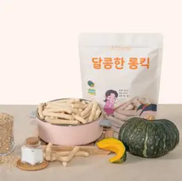 올바름 맛있는 쌀과자, 달콤한 롱킥, 6개, 35g