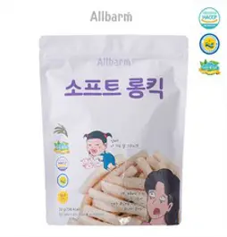 프로엠 유아용 까까 칼슘에 진심 바나나 & 자색고구마 롱뻥, 혼합맛(바나나/자색고구마), 30g, 4개