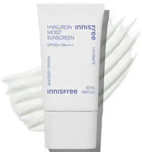이니스프리 히알루론 수분 선크림 SPF50+ PA++++, 1개, 50ml