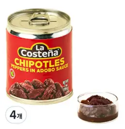 라코스테냐_치포틀레 페퍼, 199g, 4개