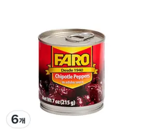 파로 치폴레 소스, 215g, 6개
