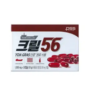 펄세스 크릴56 30g, 30정, 4개