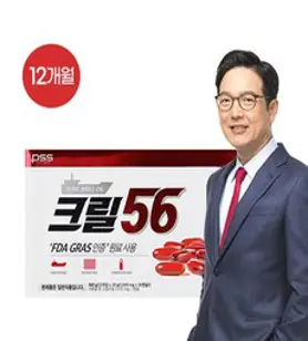 노르웨이 아커사 크릴56 크릴오일 12개월분+쇼핑백, 1개, 단일옵션, 30정