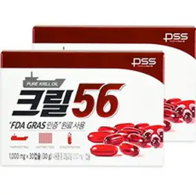 펄세스 크릴56 30g, 30정, 2개