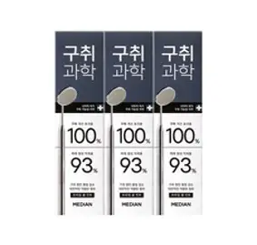 메디안 구취과학 프리징쿨 민트 치약, 120g, 3개