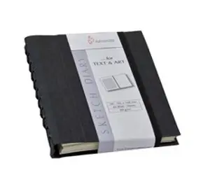하네뮬레 스케치 다이어리 BLACK 120g, A6, 60매