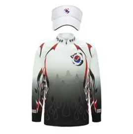 KOREA 대한민국 건곤감리 낚시티셔츠 자전거티 낚시티 낚시옷 낚시의류 낚시긴팔티, KOREA 긴팔XL