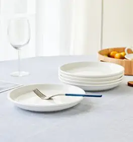 [모던하우스] ON 원형 접시5P세트 D20_화이트, 5개