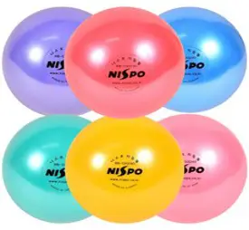니스포 리듬체조 공 130mm (5인치) 6가지색상, 퍼플