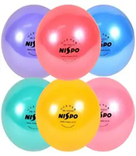 [기타브랜드] 리듬체조 공 150mm (6인치) 6가지색상, 색상:퍼플