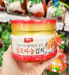 양반 남도 마늘 김치 480g x 1개, 종이박스포장