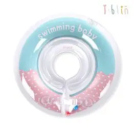 아이블린 아기목튜브 신생아 물놀이, 블루핑크도넛