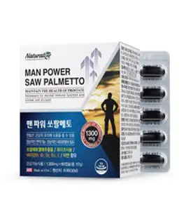 네추럴라이즈 맨 파워 쏘팔메토, 90정, 1개