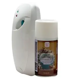 자동분사기 + 아로마에어 실내용 방향제 헤이즐넛커피, 1세트, 커피향