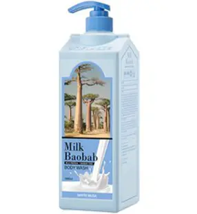 밀크바오밥 바디워시 화이트머스크향, 1000ml, 1개