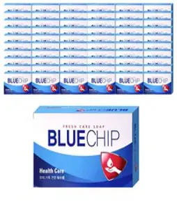 애경 블루칩 향균비누, 100g, 60개