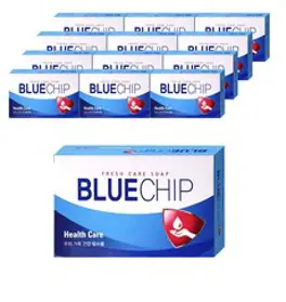 블루칩 헬스케어 비누 100g, 12개