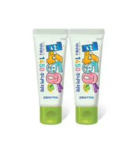 제니튼 닥터제니 1450 고불소 주니어치약 샤인머스켓향, 60g, 2개