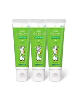 제니튼 닥터제니 저불소 어린이치약, 60g, 3개
