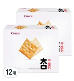 크라운 참크래커, 280g, 12개
