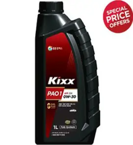 KIXX RACING 1L 0W30 (킥스 레이싱/킥스파오 1리터) 정품 C2 합성유 가솔린/디젤/DPF 엔진오일, 1개