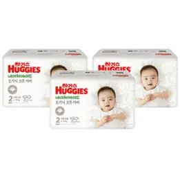 하기스 NEW 네이처메이드 오가닉 밴드형 기저귀 남여공용 소형 2단계 (4~8kg), 144매