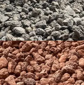 송이자갈 현무암 화산석 송이석 10kg 1포 원예용 전원주택 마당 정원 화분 어항꾸미기, 송이자갈 레드 10kg (1~2cm)