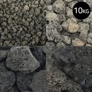 마이플랜트 화산사블랙 10kg 대포장, 1호(3-5mm), 10000g
