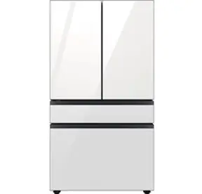 삼성전자 비스포크 4도어 정수기 냉장고 방문설치, 클린 화이트, RF75CB861312