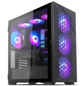 다크프래쉬 컴퓨터 케이스 미들타워 블랙 DLX21 MESH, DLX21 MESH 블랙