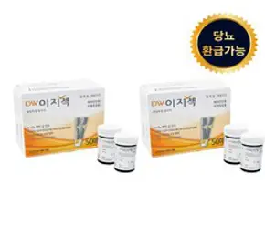 대웅메디팜 DW 이지첵 혈당시험지, 50개입, 2개