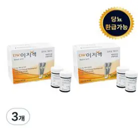 대웅메디팜 DW 이지첵 혈당시험지, 50개입, 6개