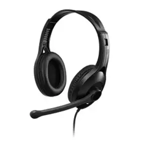 브리츠 USB 유선 헤드셋 마이크, 블랙, K820