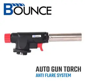 BOUNCE LT-1312-2 캠핑용 오토건토치 토치, 블랙, 1개