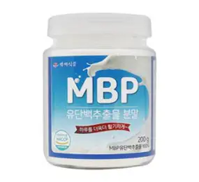 MBP 유단백추출물 분말 200g 단백질 보충 HACCP 인증제품, 5개