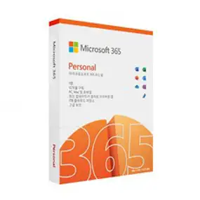 [마이크로소프트] Microsoft 365 Personal PKC [가정용/실물발송/1인사용/1년사용] 소프트웨어, M365 Personal FPP