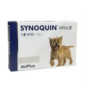 벳플러스 사이노퀸 소형견용 30정 관절보호제 동물병원정품