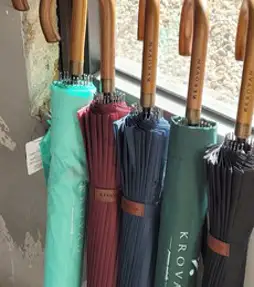 크로반 프리미엄 곡자 튼튼한 자동 장우산 KR13 Albatross 고밀도원단 무료각인