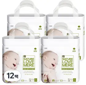 네이쳐러브메레 매직 소프트 핏 팬티형 기저귀 특대형(10~14kg), 240매, 특대